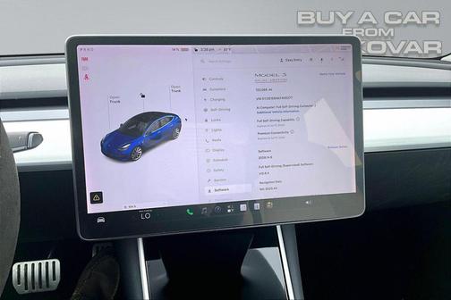 Deep Blue Metallic 2019 Tesla Model 3 Performance
