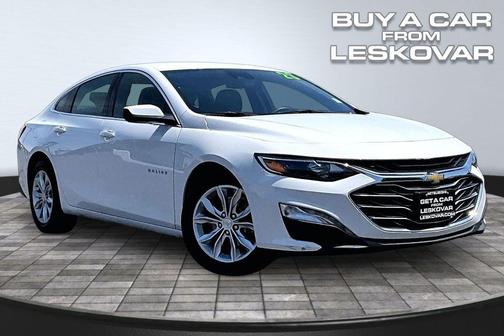 Summit White 2023 Chevrolet Malibu FWD 1LT