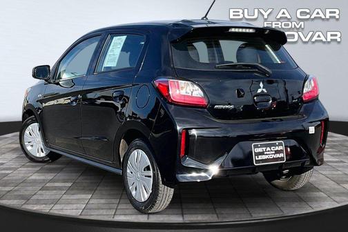 Jet Black Metallic 2024 Mitsubishi Mirage ES