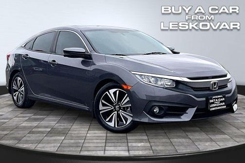 Modern Steel Metallic 2016 Honda Civic EX-T