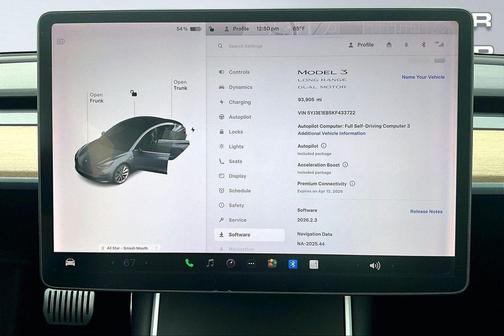 Midnight Silver Metallic 2019 Tesla Model 3 Long Range