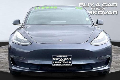 Midnight Silver Metallic 2019 Tesla Model 3 Long Range