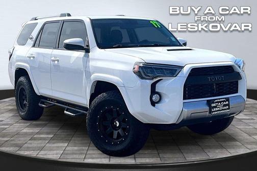 Super White 2017 Toyota 4Runner TRD Off Road