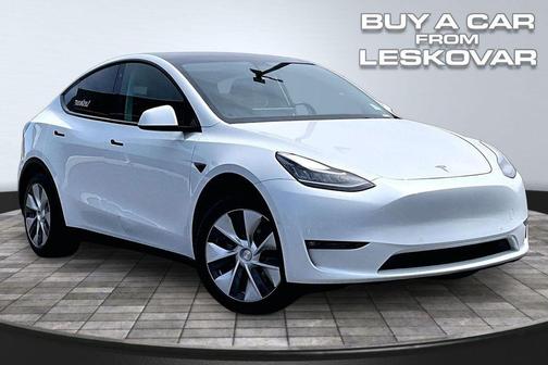 Pearl White Multi-Coat 2021 Tesla Model Y Long Range Dual Motor All-Wheel Drive
