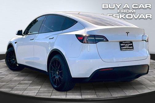 Pearl White Multi-Coat 2021 Tesla Model Y Long Range Dual Motor All-Wheel Drive