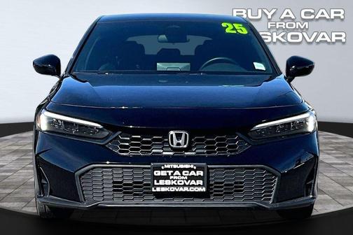 Crystal Black Pearl 2025 Honda Civic Sport