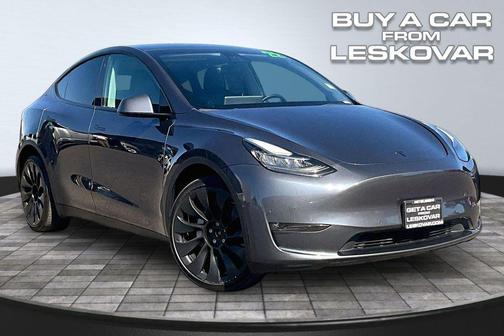 Midnight Silver Metallic 2022 Tesla Model Y Long Range Dual Motor All-Wheel Drive