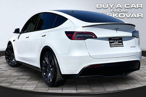 Pearl White Multi-Coat 2022 Tesla Model Y Performance Dual Motor All-Wheel Drive