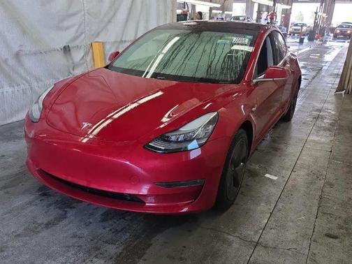 Red Multi-Coat 2018 Tesla Model 3 Long Range