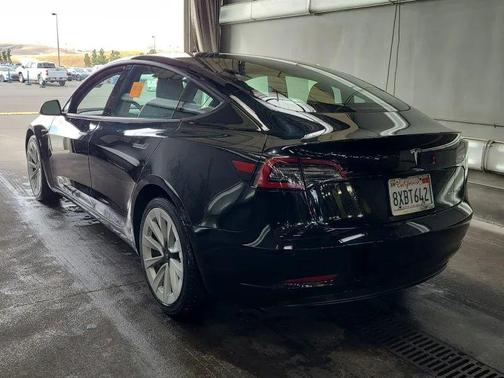 Solid Black 2021 Tesla Model 3 Long Range