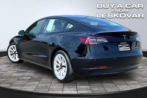 Solid Black 2021 Tesla Model 3 Long Range