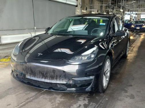 Solid Black 2021 Tesla Model 3 Long Range