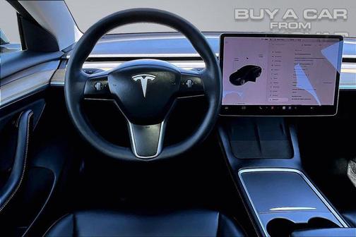 Solid Black 2021 Tesla Model 3 Long Range
