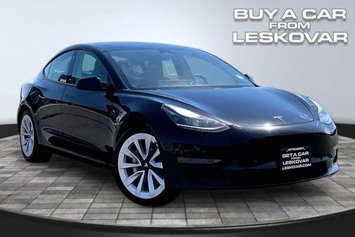 Solid Black 2021 Tesla Model 3 Long Range