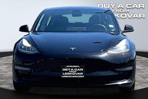 Solid Black 2021 Tesla Model 3 Long Range