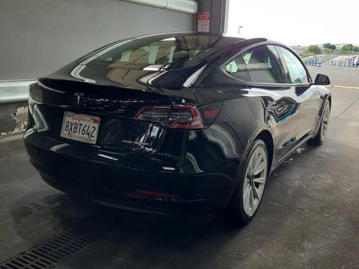 Solid Black 2021 Tesla Model 3 Long Range