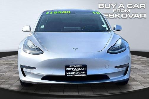 Silver Metallic 2018 Tesla Model 3 Long Range