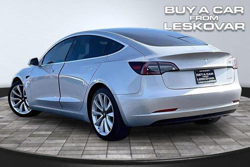 Silver Metallic 2018 Tesla Model 3 Long Range