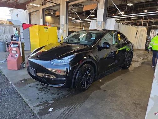 Solid Black 2022 Tesla Model Y Long Range Dual Motor All-Wheel Drive