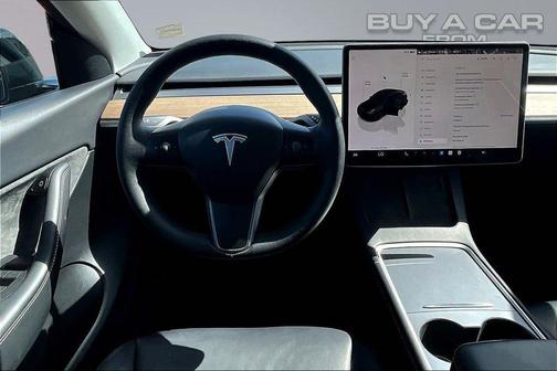 Solid Black 2022 Tesla Model Y Long Range Dual Motor All-Wheel Drive