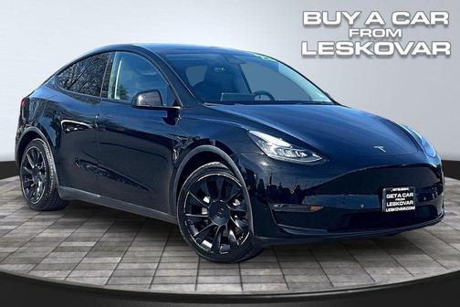 Solid Black 2022 Tesla Model Y Long Range Dual Motor All-Wheel Drive