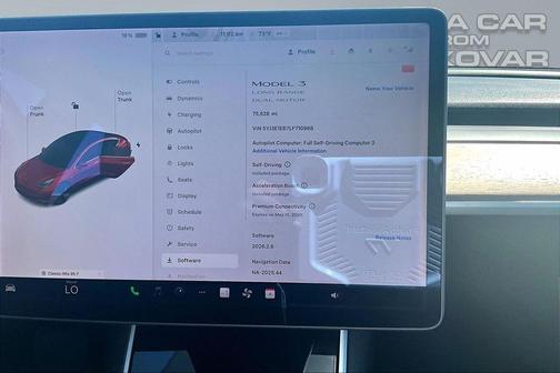 Red Multi-Coat 2020 Tesla Model 3 Long Range