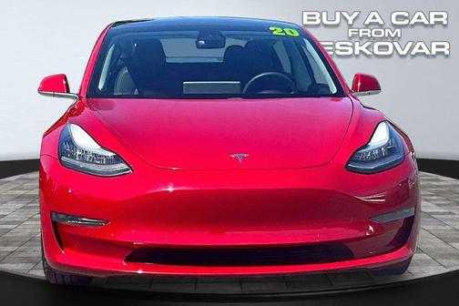 Red Multi-Coat 2020 Tesla Model 3 Long Range