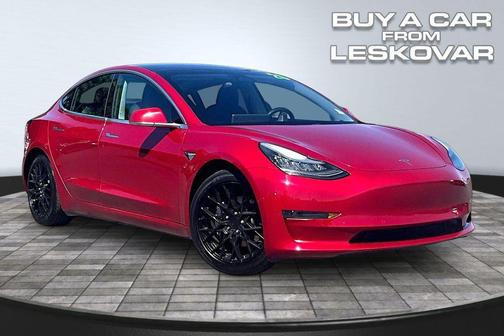 Red Multi-Coat 2020 Tesla Model 3 Long Range