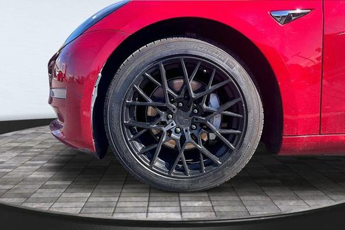Red Multi-Coat 2020 Tesla Model 3 Long Range