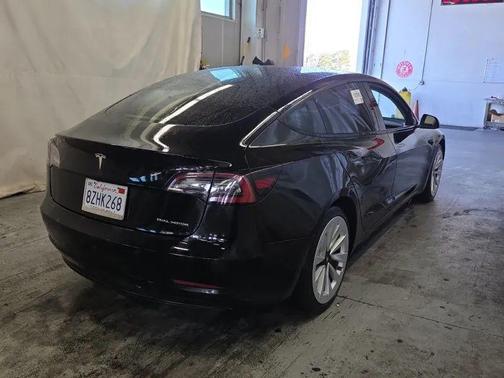 Solid Black 2022 Tesla Model 3 Long Range
