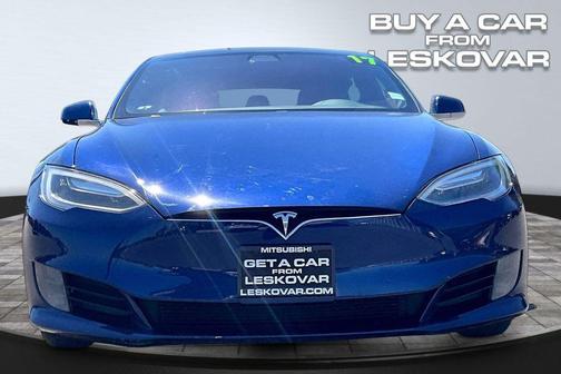 Deep Blue Metallic 2017 Tesla Model S 90D