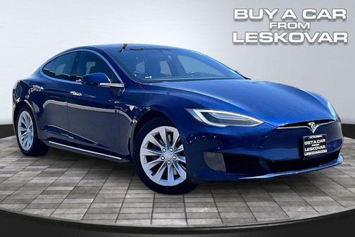 Deep Blue Metallic 2017 Tesla Model S 90D