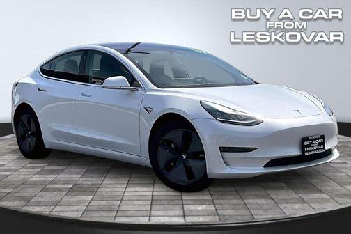 Pearl White Multi-Coat 2019 Tesla Model 3 Long Range