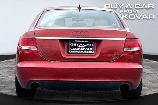 Red 2005 Audi A6 4.2 quattro