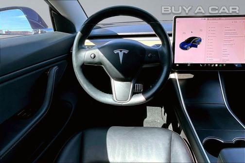 Deep Blue Metallic 2018 Tesla Model 3 Long Range