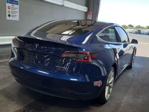 Deep Blue Metallic 2018 Tesla Model 3 Long Range
