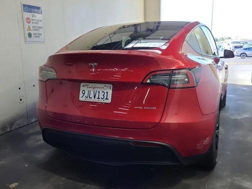Red Multi-Coat 2022 Tesla Model Y Long Range Dual Motor All-Wheel Drive