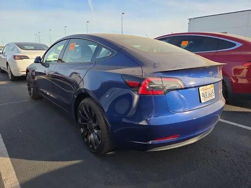 Deep Blue Metallic 2023 Tesla Model 3 Performance
