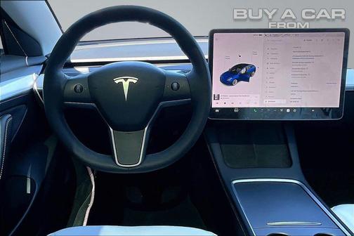 Deep Blue Metallic 2022 Tesla Model 3 Long Range