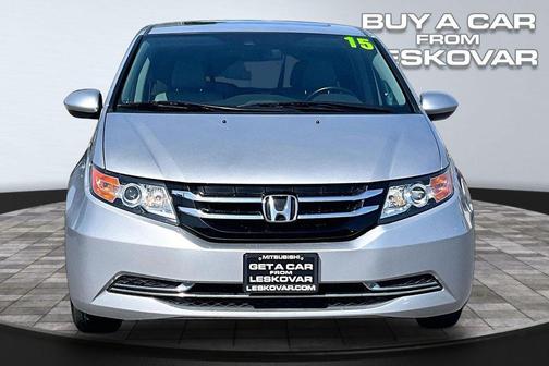 Alabaster Silver Metallic 2015 Honda Odyssey EX-L