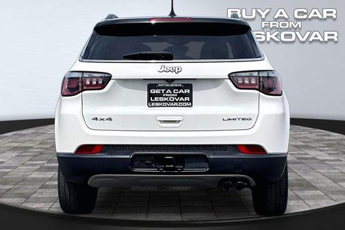 White Clearcoat 2018 Jeep Compass Limited