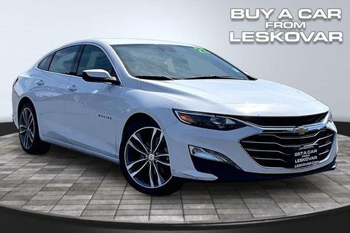 Summit White 2023 Chevrolet Malibu FWD 1LT