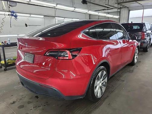 Red Multi-Coat 2021 Tesla Model Y Long Range Dual Motor All-Wheel Drive