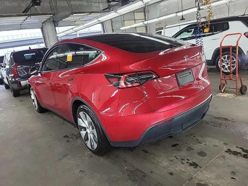 Red Multi-Coat 2021 Tesla Model Y Long Range Dual Motor All-Wheel Drive