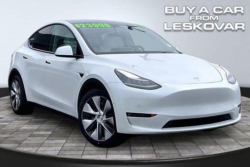 Pearl White Multi-Coat 2021 Tesla Model Y Long Range Dual Motor All-Wheel Drive