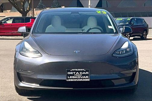 Gray 2023 Tesla Model 3 Performance