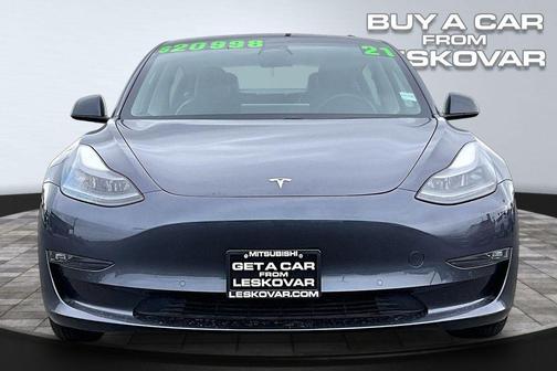 Midnight Silver Metallic 2021 Tesla Model 3 Long Range