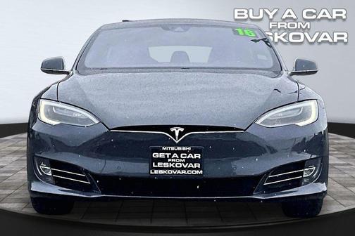 Midnight Silver Metallic 2016 Tesla Model S 90D