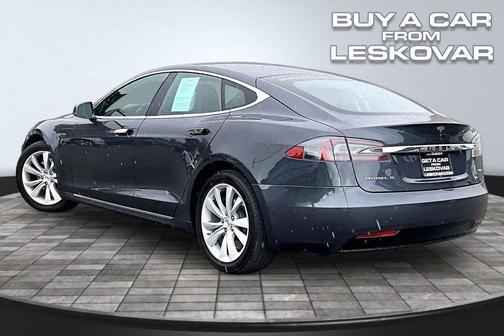 Midnight Silver Metallic 2016 Tesla Model S 90D