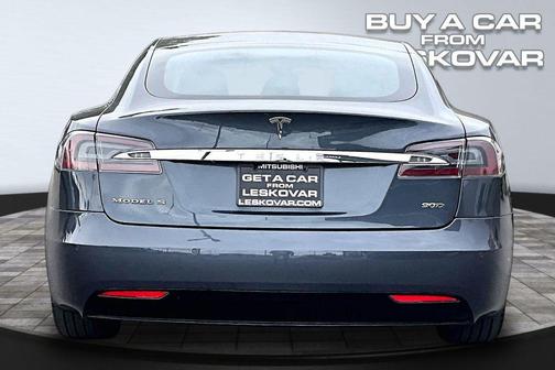 Midnight Silver Metallic 2016 Tesla Model S 90D
